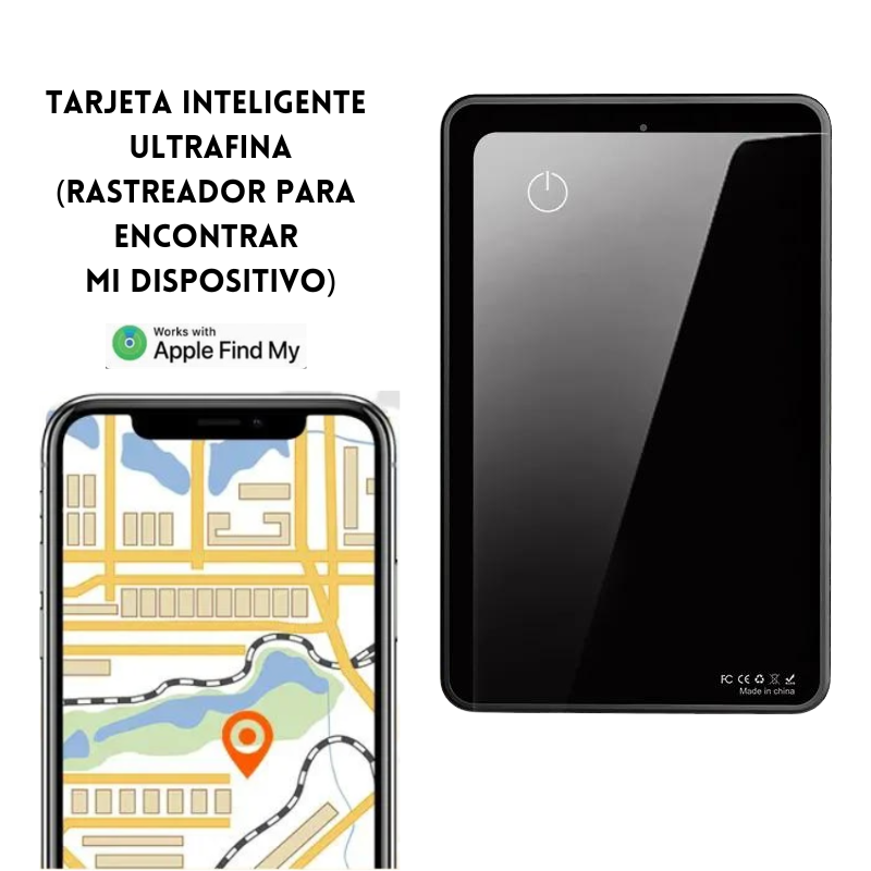 Tarjeta inteligente ultrafina (Rastreador para encontrar mi dispositivo)