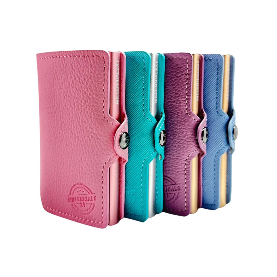 Tarjetero RFID Slim Colección Pastel