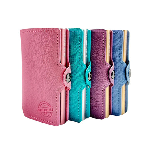 Tarjetero RFID Slim Colección Pastel