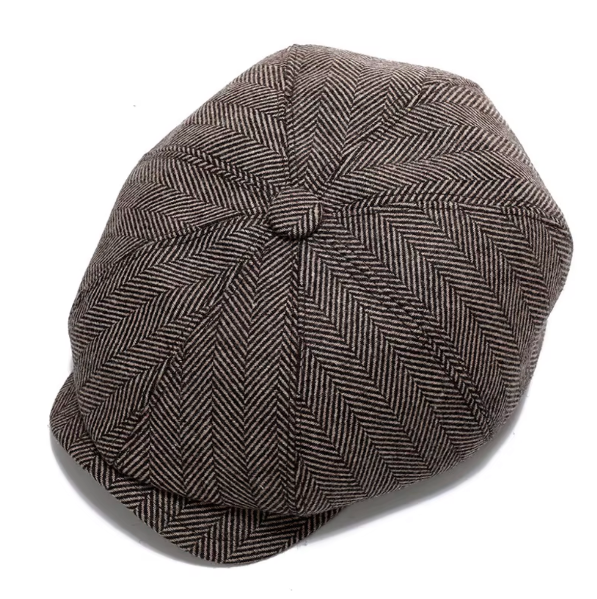 Boina gatsby cuadros de lana - diseño herringbone - MillennialsXY