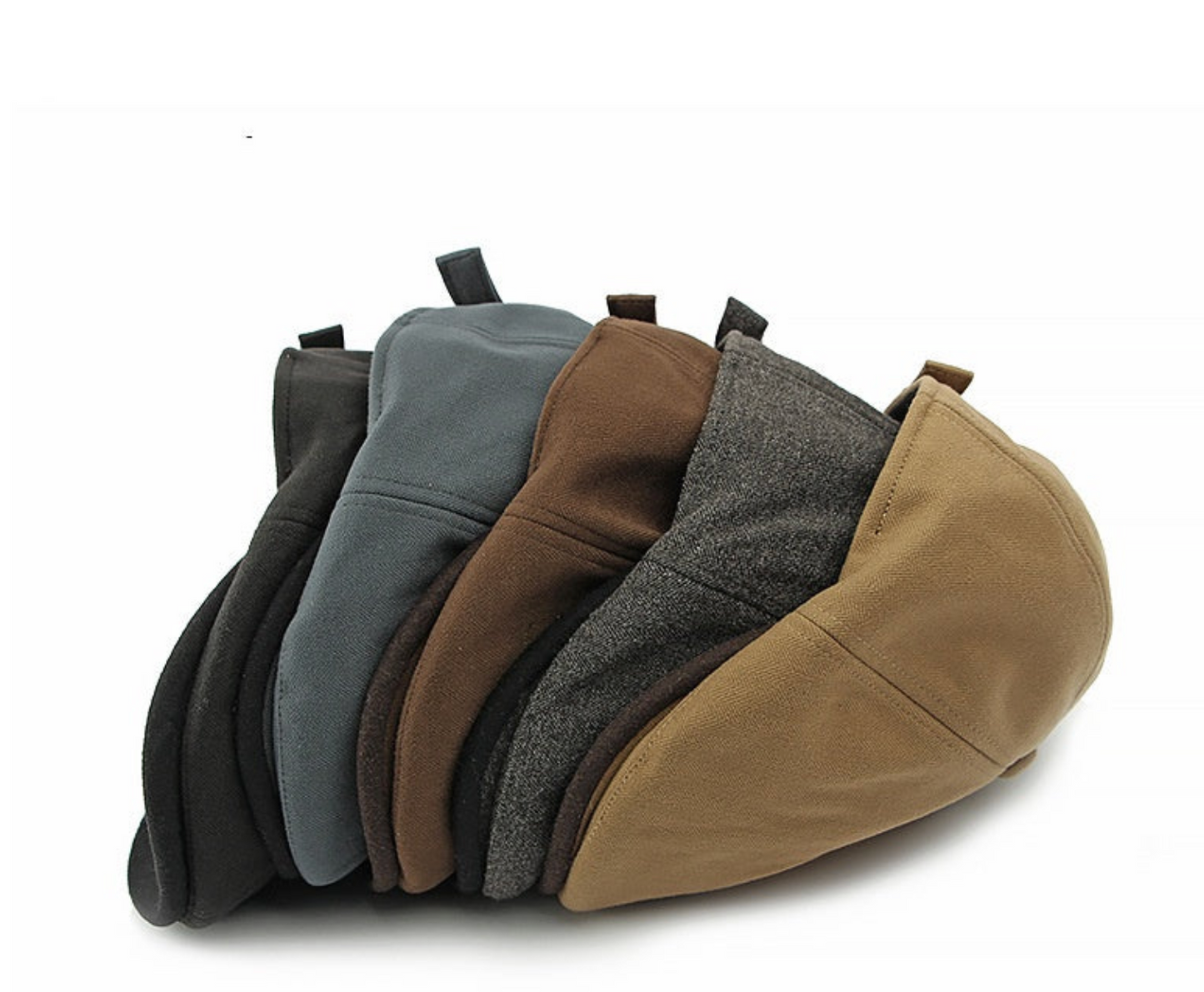 Boina gatsby algodón azul - newsboy 8 paneles - MillennialsXY