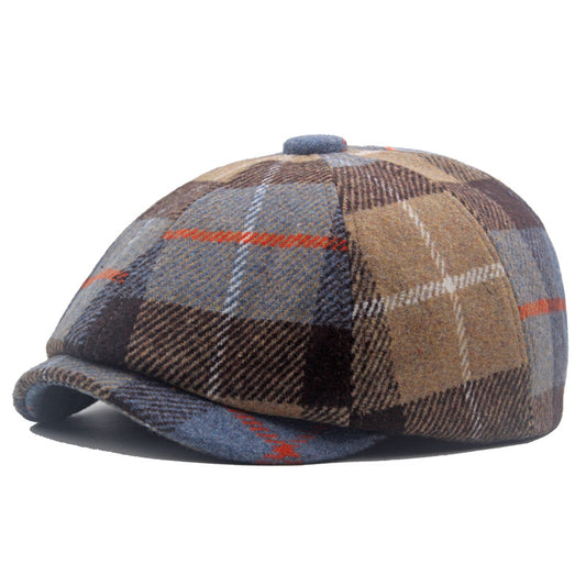 Boina gatsby mix color khaki - vista frontal - MillennialsXY