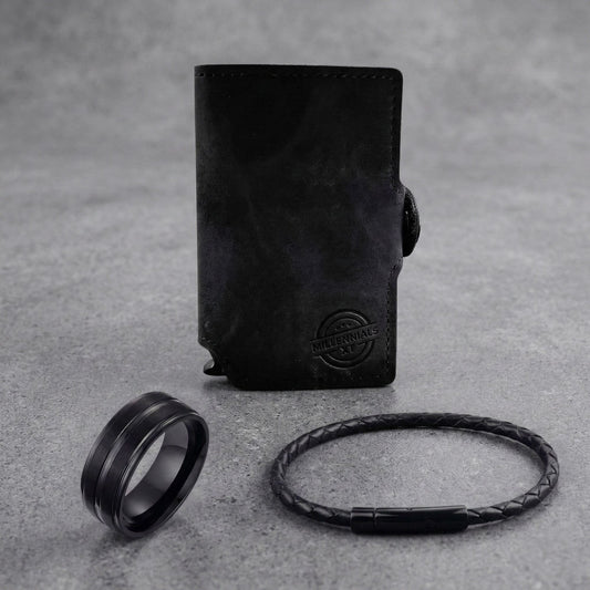 Kit simple: Tarjetero Personalizado + Accesorios