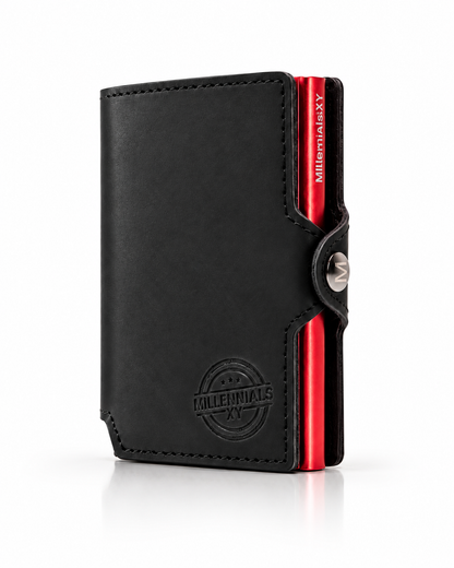 Tarjetero RFID Slim Colección Black