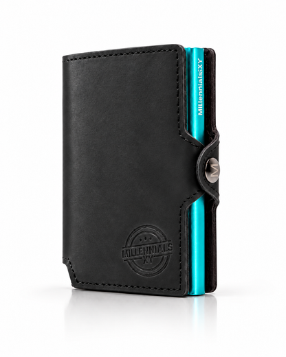 Tarjetero RFID Slim Colección Black
