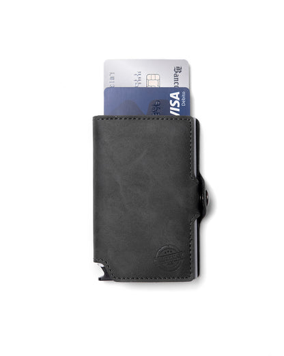Tarjetero_Gris con tarjetas 
