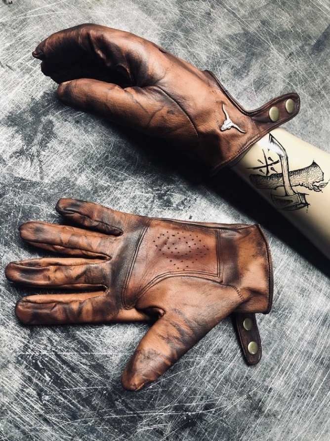 Guantes Aston whisky - Millennialsxy