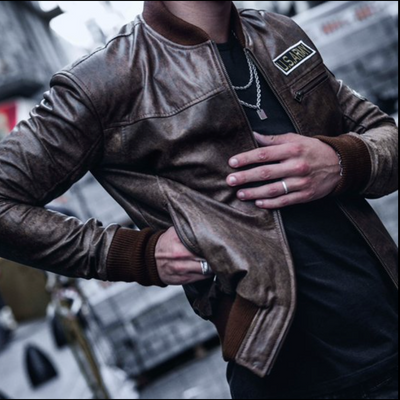 Chaqueta Maverick Dirty Oxido