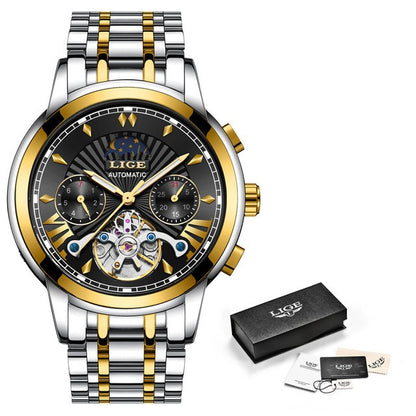 LIGE 9968 Tourbillon Automatico - Millennialsxy