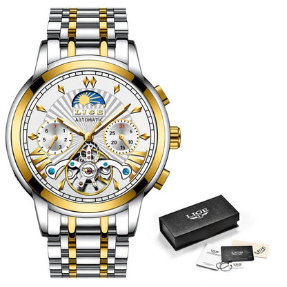 LIGE 9968 Tourbillon Automatico - Millennialsxy