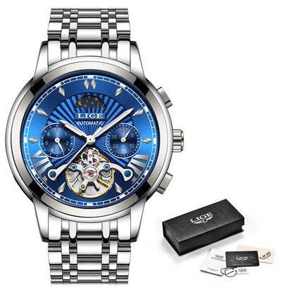 LIGE 9968 Tourbillon Automatico - Millennialsxy